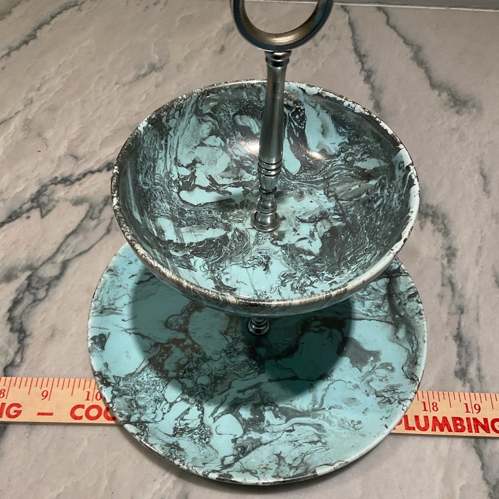 Santa Anita Ware California Tiered Dish/Tray
